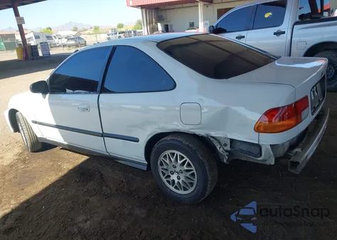 1996 Honda Civic Dx z USA, uszkodzony, nr VIN 1HGEJ6222TL065795